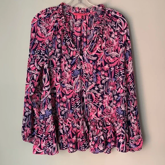 Lilly Pulitzer Savannah Top - Picture 3 of 6